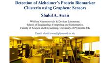 Detection of Alzheimer’s protein biomarker clusterin using graphene sensors