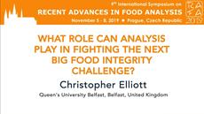 What Role Can Analysis Play In Fighting The Next Big Food Integrity Challenge?